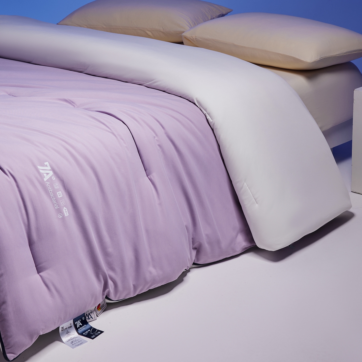 91家纺网 家纺一手货源 找家纺 丝芙妮家居（原乐视家纺） 2025新款深睡控温pro3.0子母被控温被子被芯深睡冬被被子被芯 樱雾粉