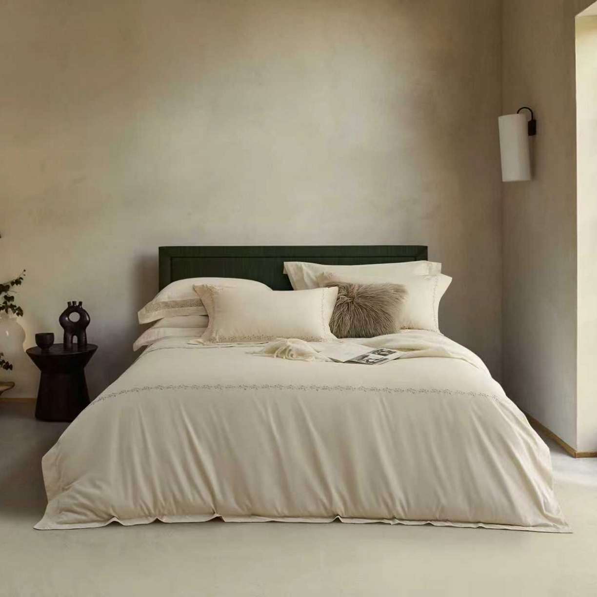 91家纺网 家纺一手货源 找家纺 （总）嘉恋家纺 2025新款东帝兴全棉磨毛绣花四件套-情书系列