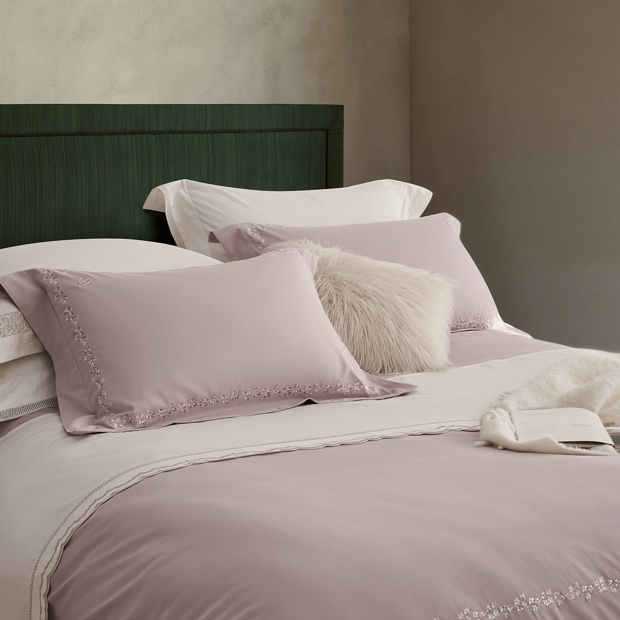 91家纺网 家纺一手货源 找家纺 （总）嘉恋家纺 2025新款东帝兴全棉磨毛绣花四件套-情书系列