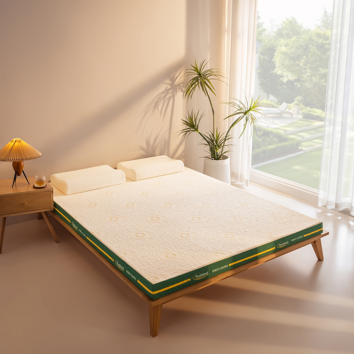 91家纺网 家纺一手货源 找家纺 （总）可恩欣 2026新款简约乳胶床垫（泰国进口乳胶原液）