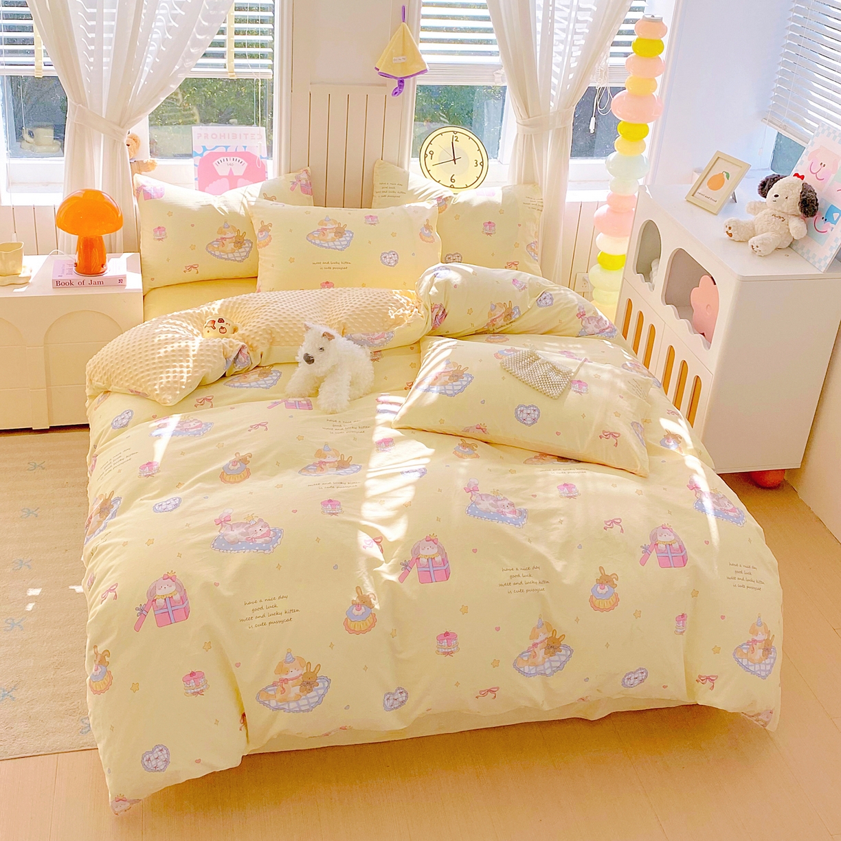 91家纺网 家纺一手货源 找家纺 （总）金鑫汇家纺 2025新款全棉纯棉棉加豆豆绒棉加绒系列四件套