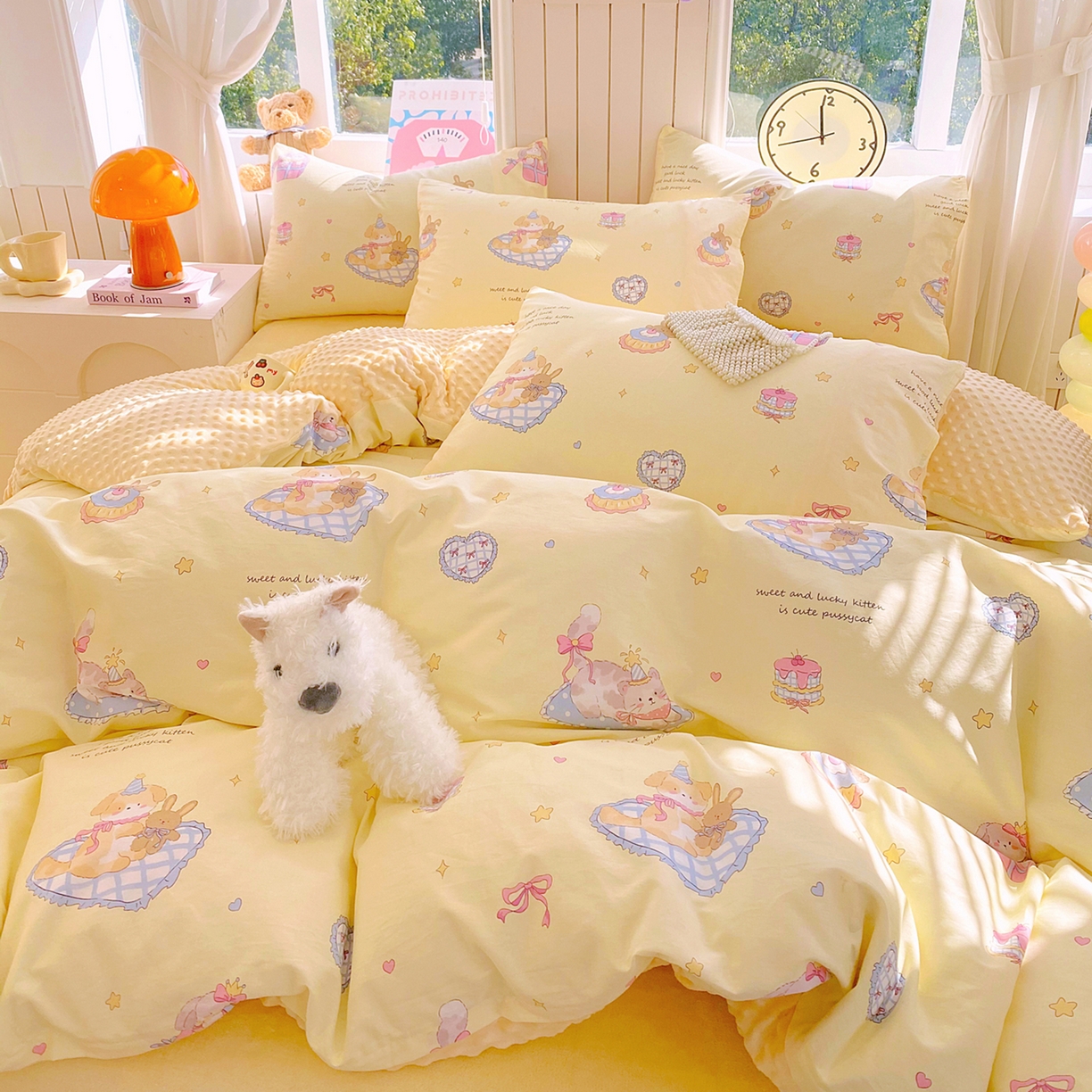 91家纺网 家纺一手货源 找家纺 （总）金鑫汇家纺 2025新款全棉纯棉棉加豆豆绒棉加绒系列四件套