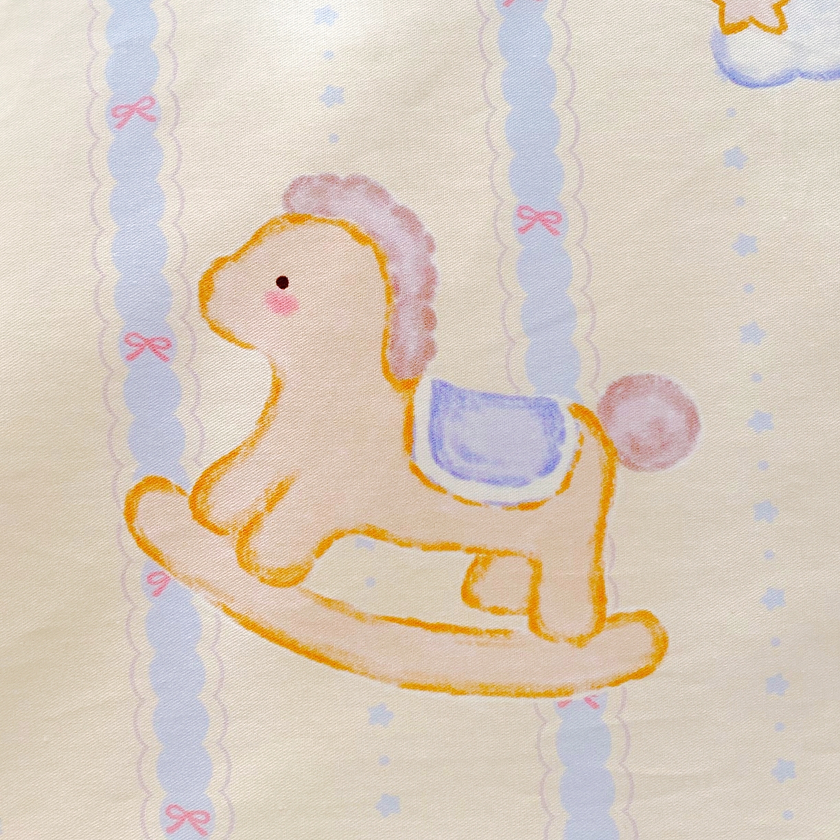 91家纺网 家纺一手货源 找家纺 金鑫汇家纺 2025新款全棉纯棉棉加豆豆绒棉加绒系列四件套 棉加豆豆绒-甜梦园-蓝