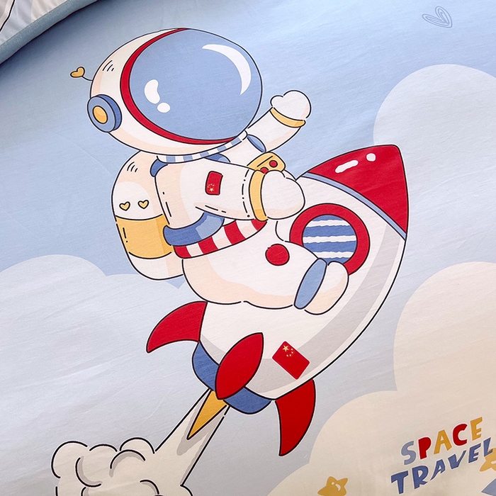 91家纺网 家纺一手货源 找家纺 （总）金鑫汇家纺 2025新款全棉豆豆绒系列单被套-棉加绒系列