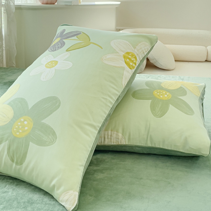 91家纺网 家纺一手货源 找家纺 金鑫汇家纺 2025新款全棉豆豆绒系列单被套-棉加绒系列 棉加绒-五彩缤纷