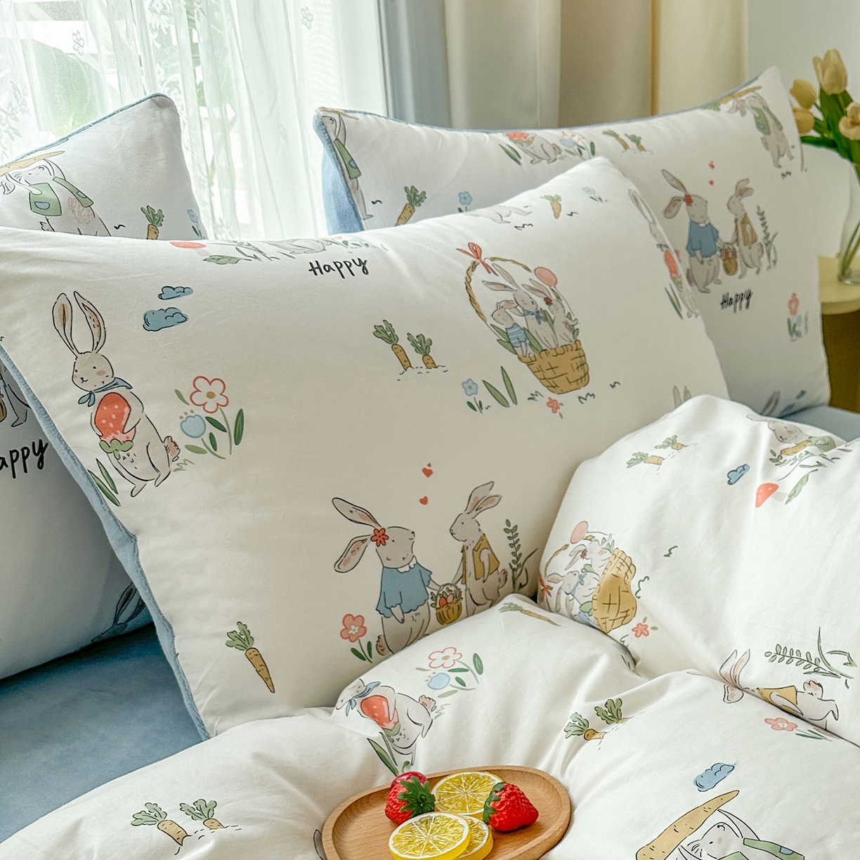 91家纺网 家纺一手货源 找家纺 金鑫汇家纺 2025新款全棉豆豆绒系列单枕套-棉加绒系列 棉加绒-收获满满