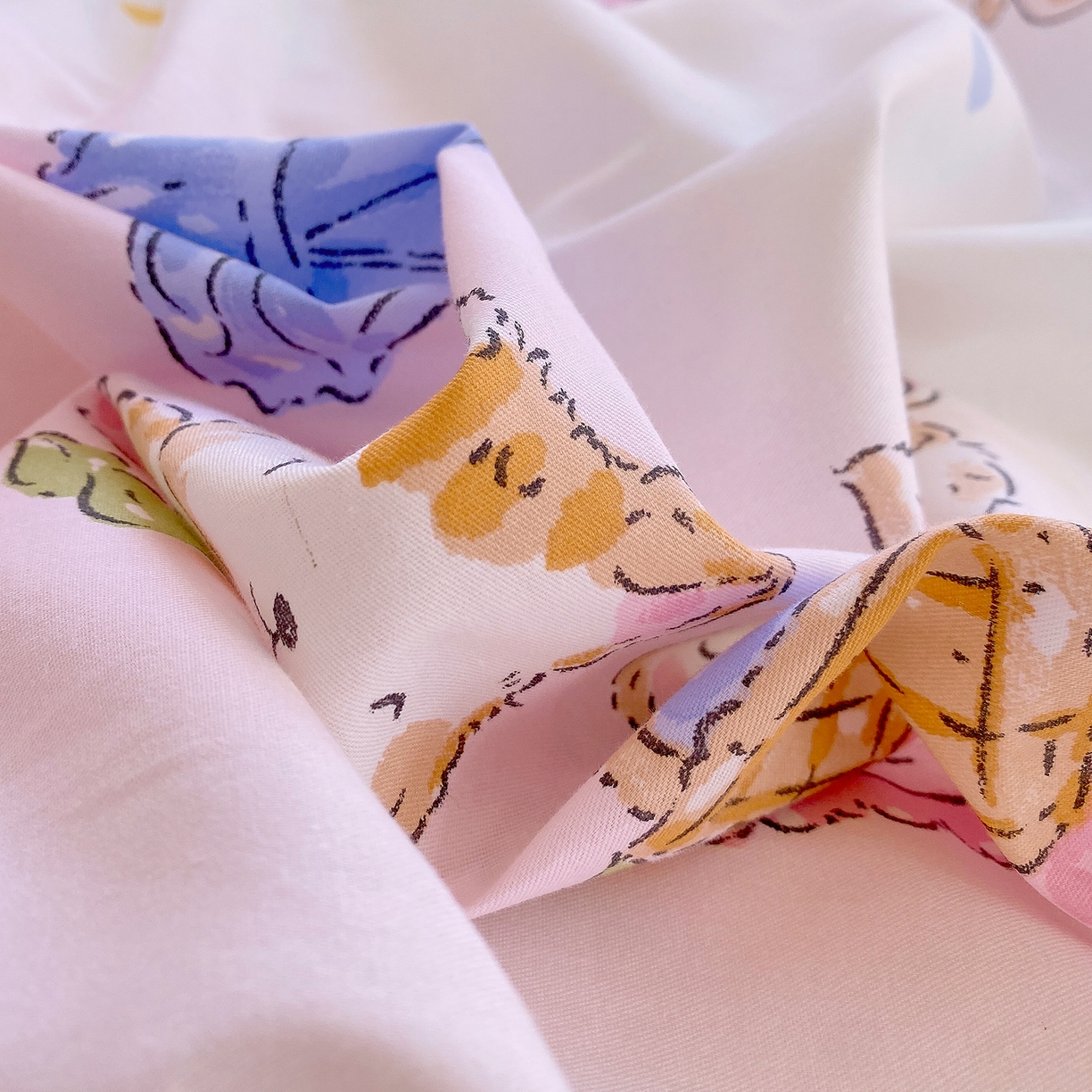 91家纺网 家纺一手货源 找家纺 金鑫汇家纺 2025新款全棉豆豆绒系列单枕套-棉加绒系列 棉加豆豆绒-喵喵日记