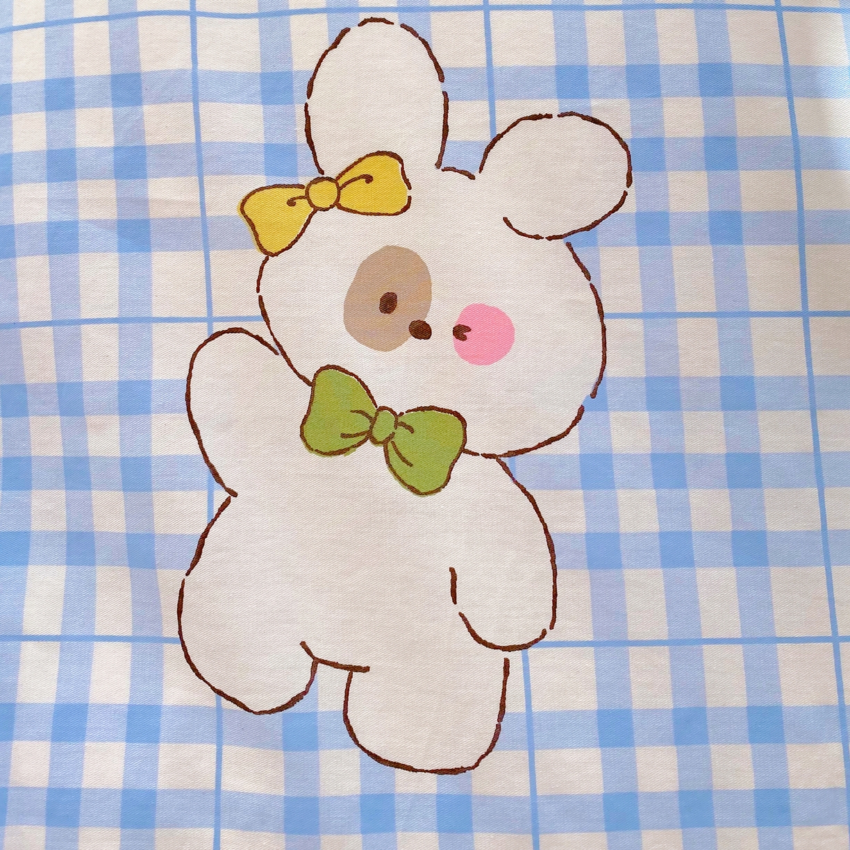 91家纺网 家纺一手货源 找家纺 金鑫汇家纺 2025新款全棉豆豆绒系列单枕套-棉加绒系列 棉加豆豆绒-奶油小狗