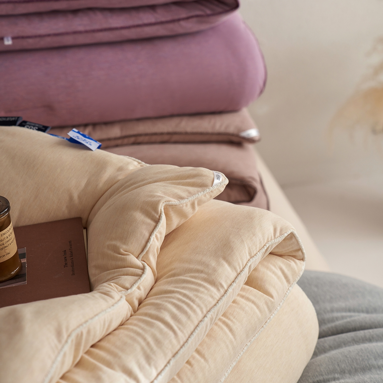 91家纺网 家纺一手货源 找家纺 （总）莱福仕家纺 2025新款雪尼尔10A中科抗菌被被子被芯