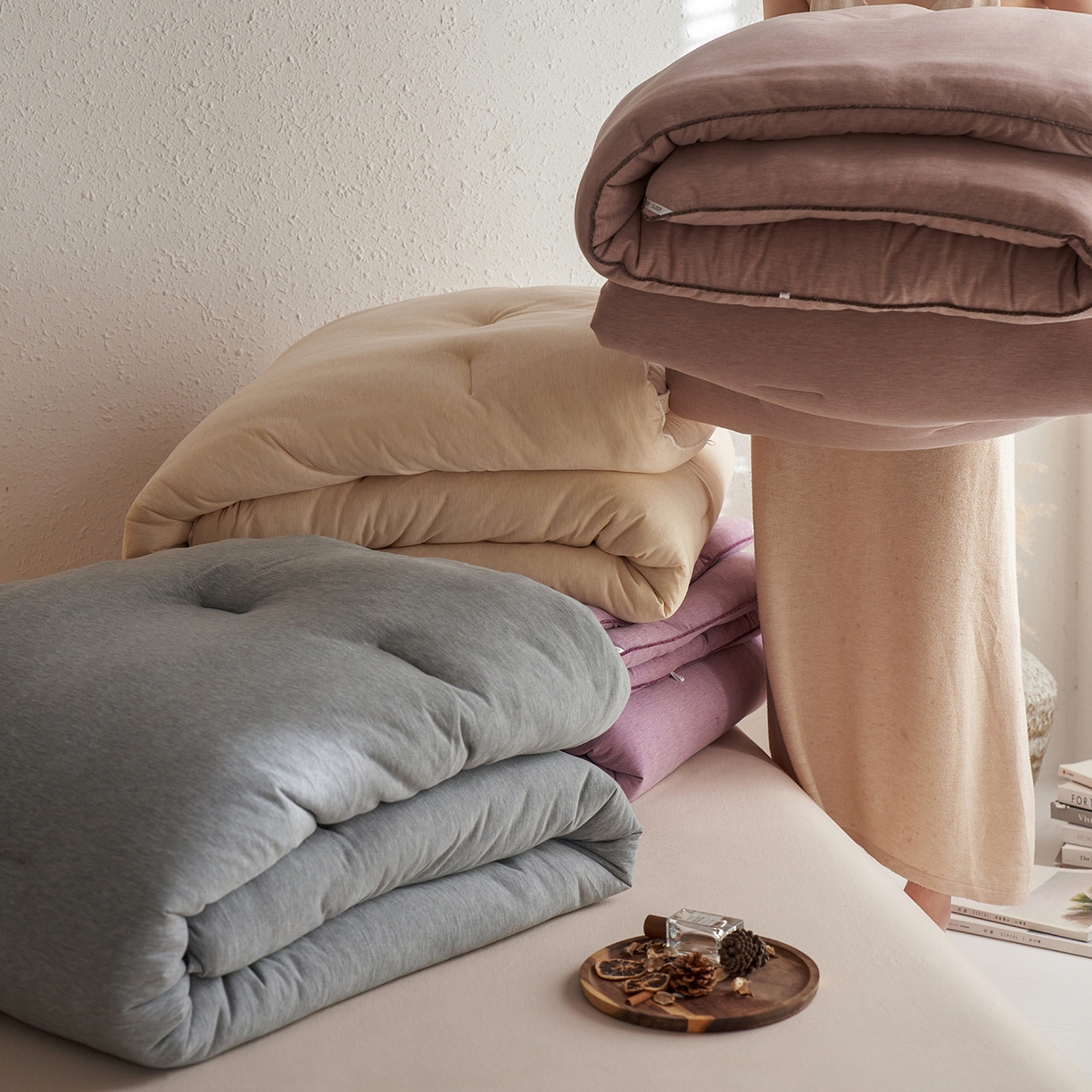 91家纺网 家纺一手货源 找家纺 （总）莱福仕家纺 2025新款雪尼尔10A中科抗菌被被子被芯