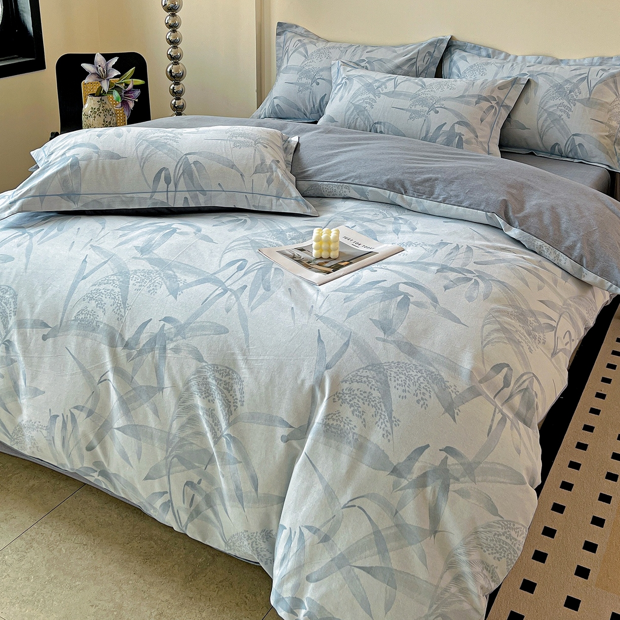 91家纺网 家纺一手货源 找家纺 （总）亿梵家居 2026新款全棉纯棉磨毛四件套