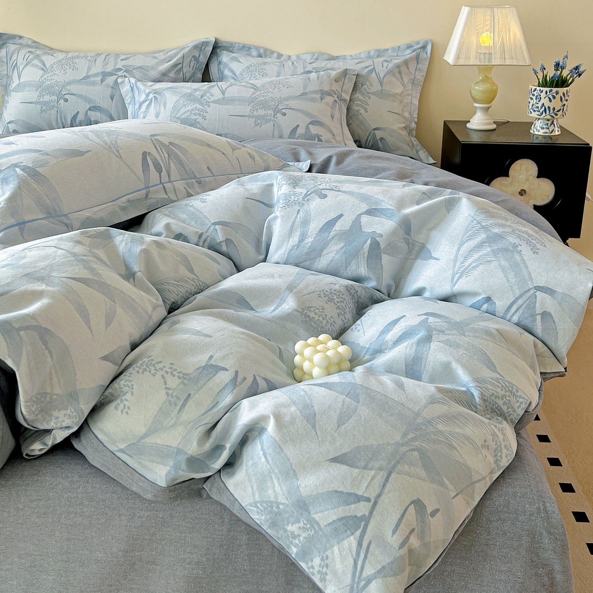 91家纺网 家纺一手货源 找家纺 （总）亿梵家居 2026新款全棉纯棉磨毛四件套