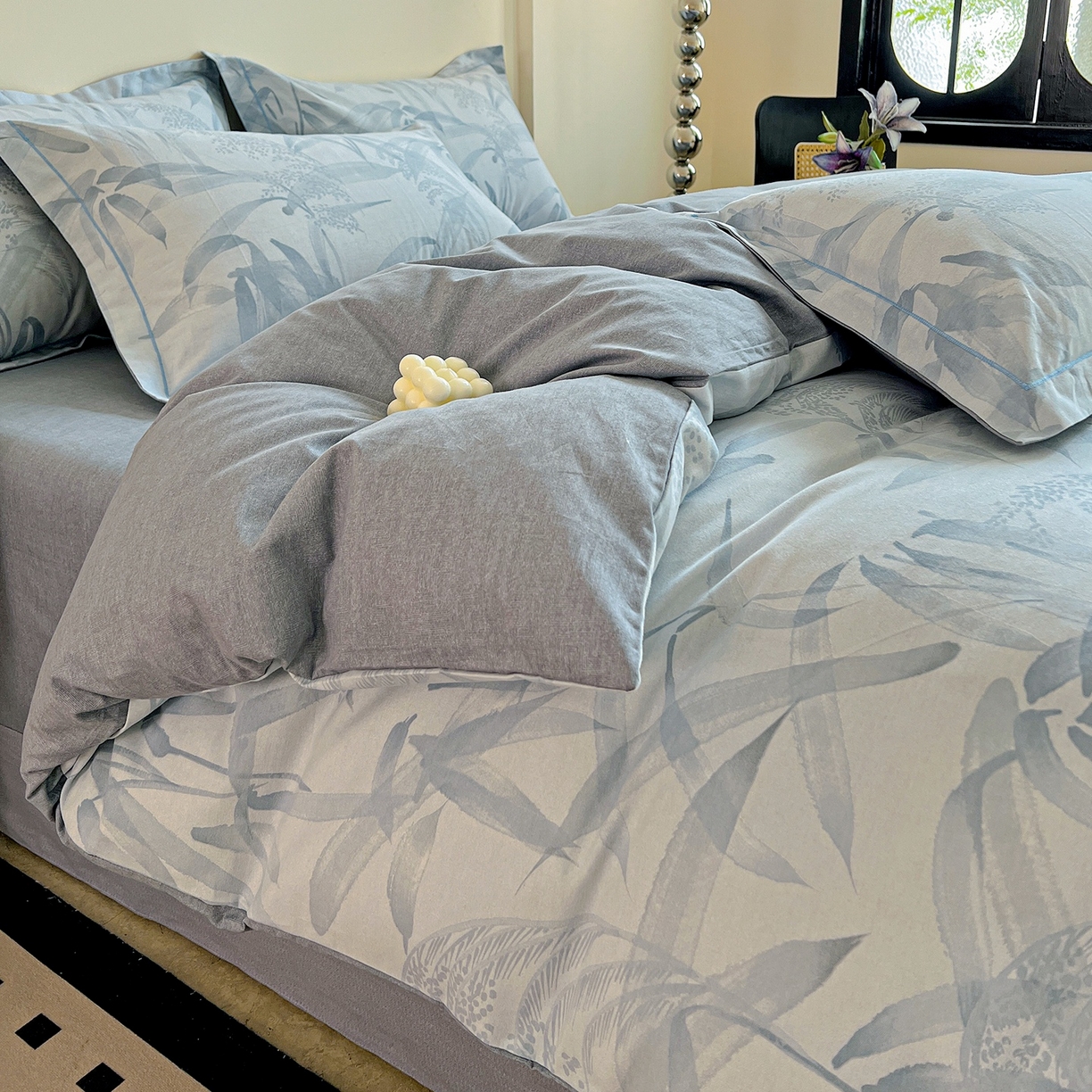 91家纺网 家纺一手货源 找家纺 （总）亿梵家居 2026新款全棉纯棉磨毛四件套