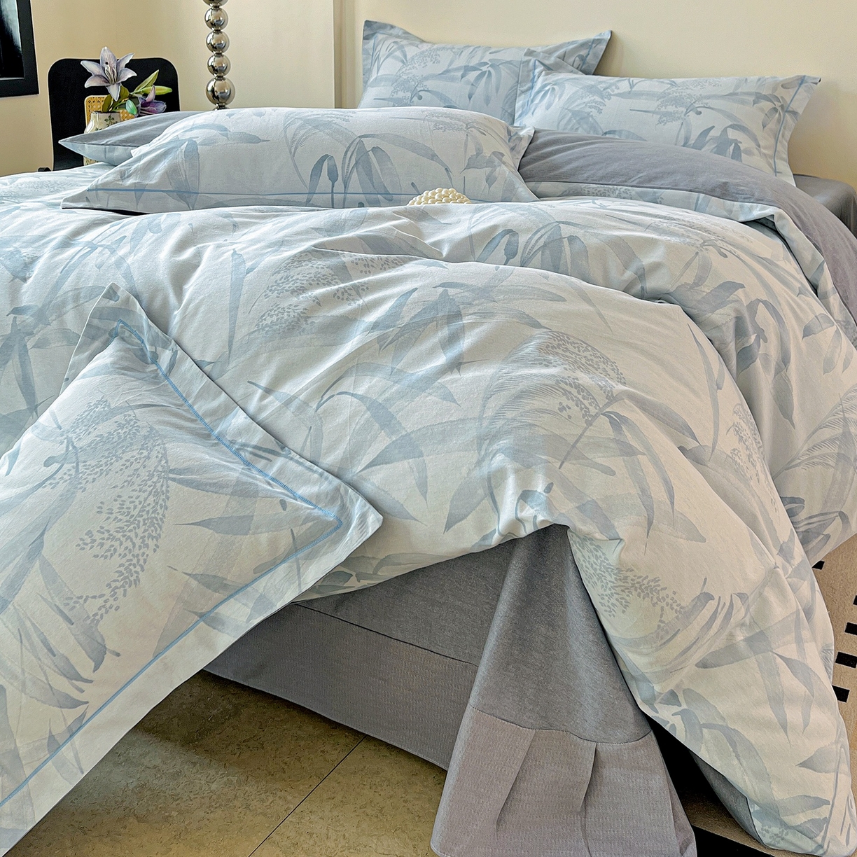 91家纺网 家纺一手货源 找家纺 （总）亿梵家居 2026新款全棉纯棉磨毛四件套