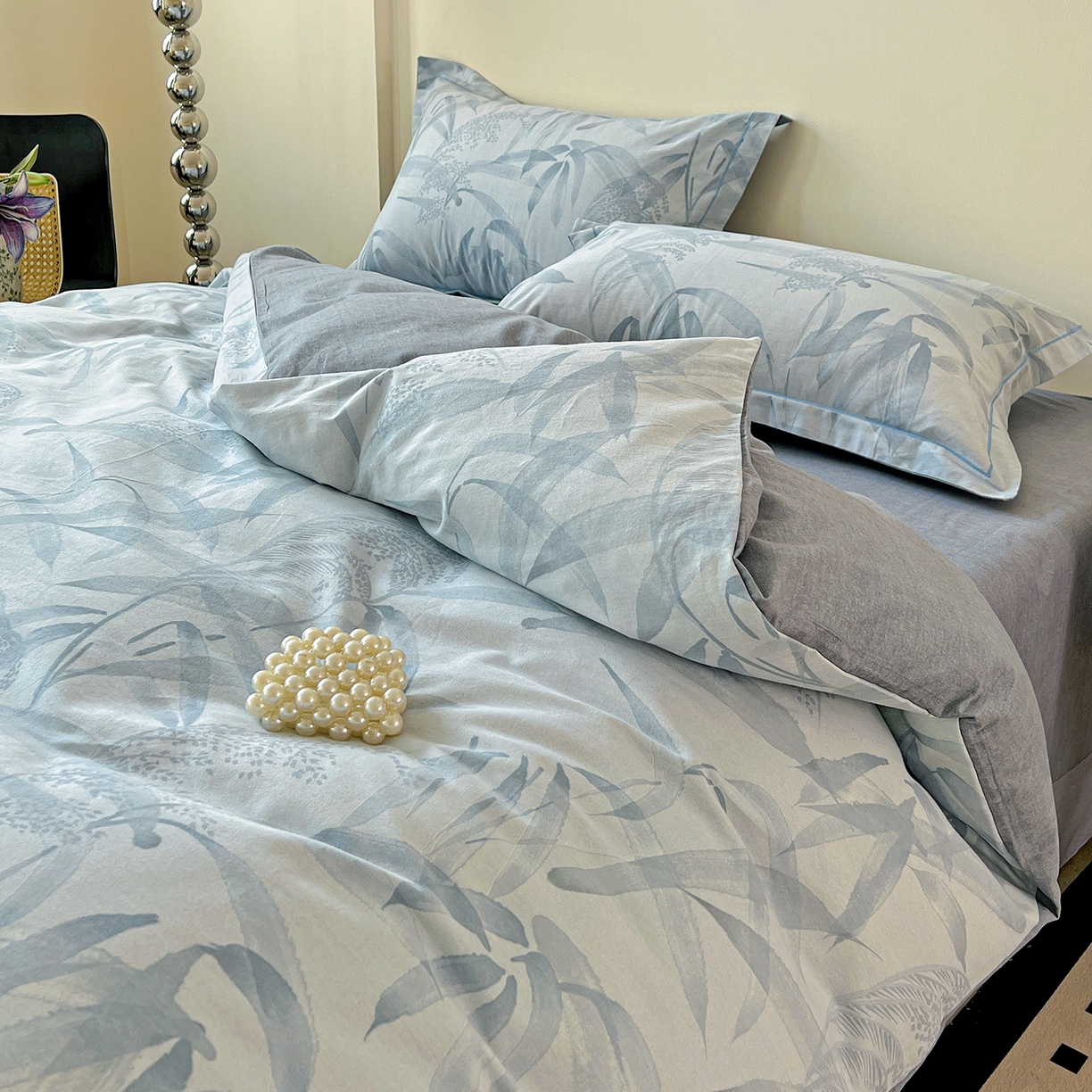 91家纺网 家纺一手货源 找家纺 （总）亿梵家居 2026新款全棉纯棉磨毛四件套