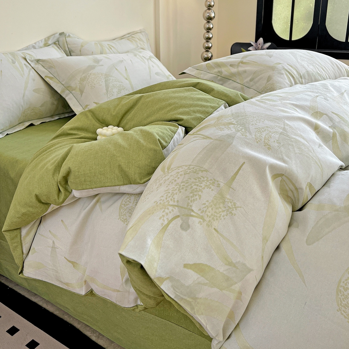 91家纺网 家纺一手货源 找家纺 （总）亿梵家居 2026新款全棉纯棉磨毛四件套