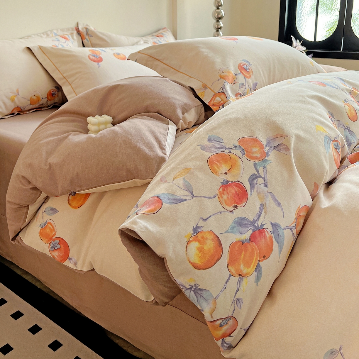 91家纺网 家纺一手货源 找家纺 （总）亿梵家居 2026新款全棉纯棉磨毛四件套