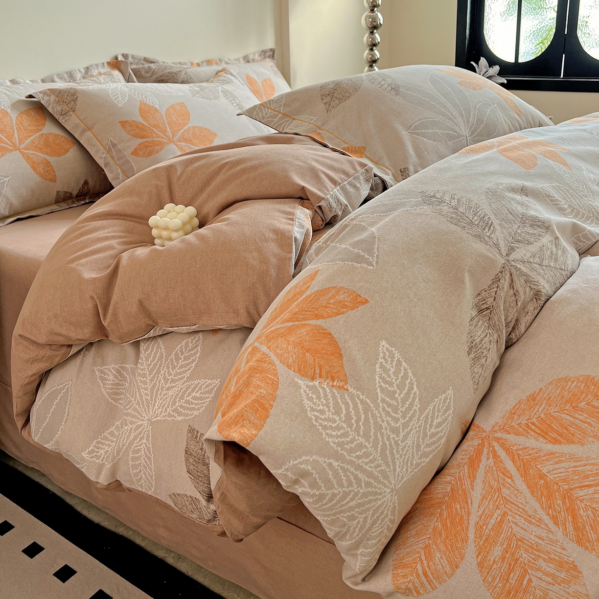 91家纺网 家纺一手货源 找家纺 （总）亿梵家居 2026新款全棉纯棉磨毛四件套