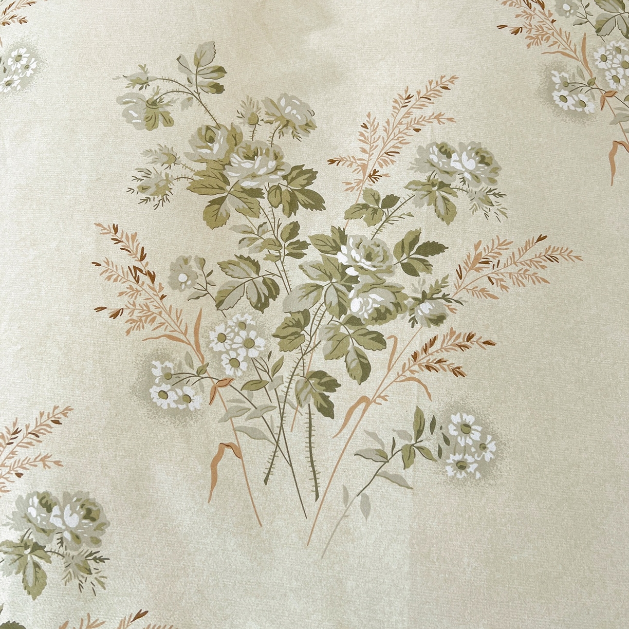 91家纺网 家纺一手货源 找家纺 亿梵家居 2026新款全棉纯棉磨毛四件套 繁花-绿