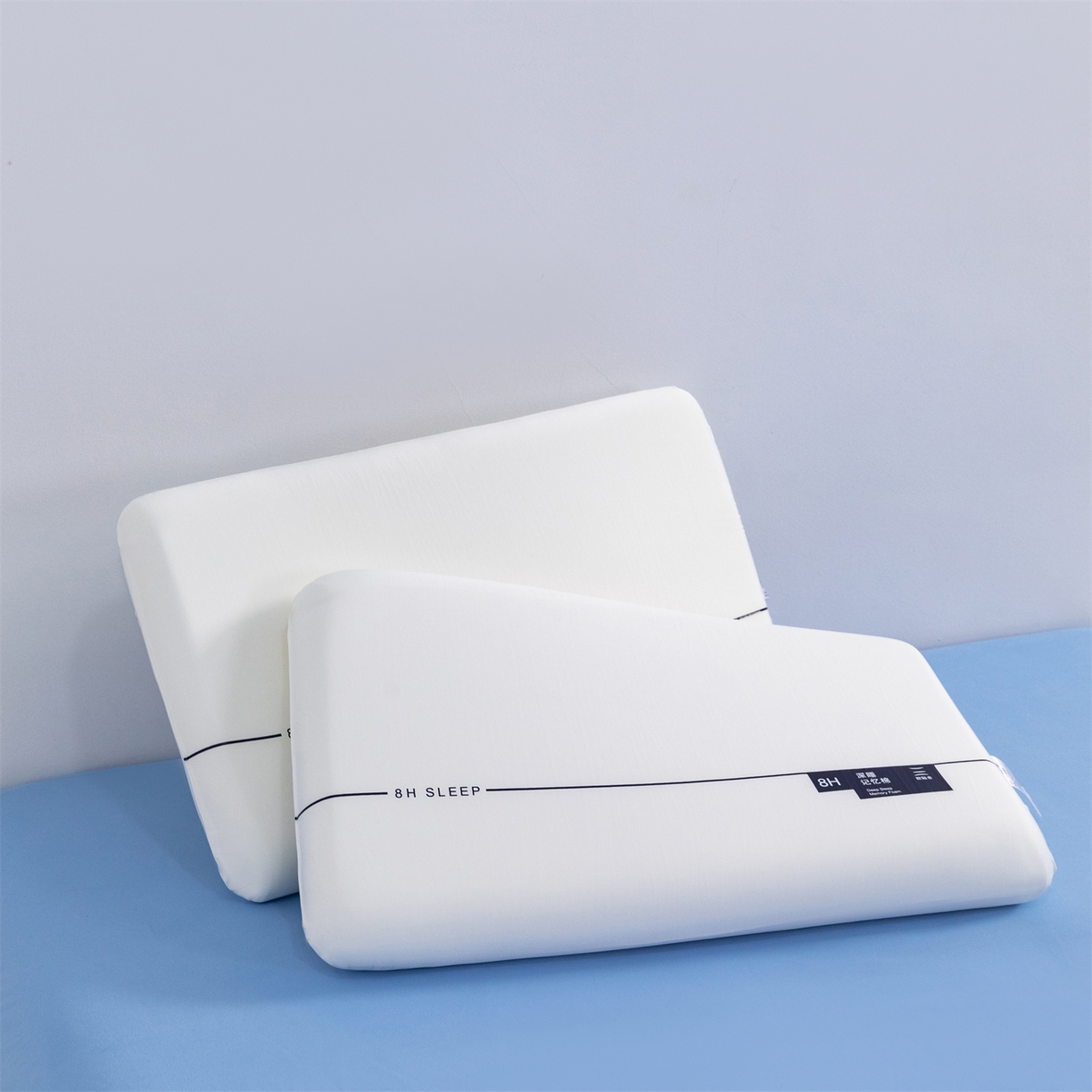 91家纺网 家纺一手货源 找家纺 （总）金牛枕芯 2026新款切割升级款40D厂家直供单色零压力记忆枕深睡眠慢回弹记忆枕枕头枕芯