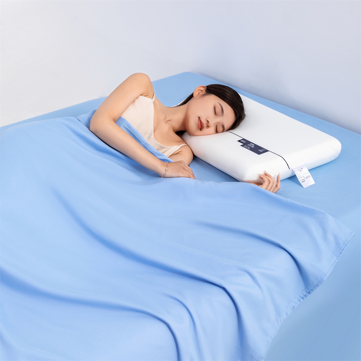 91家纺网 家纺一手货源 找家纺 （总）金牛枕芯 2026新款切割升级款40D厂家直供单色零压力记忆枕深睡眠慢回弹记忆枕枕头枕芯