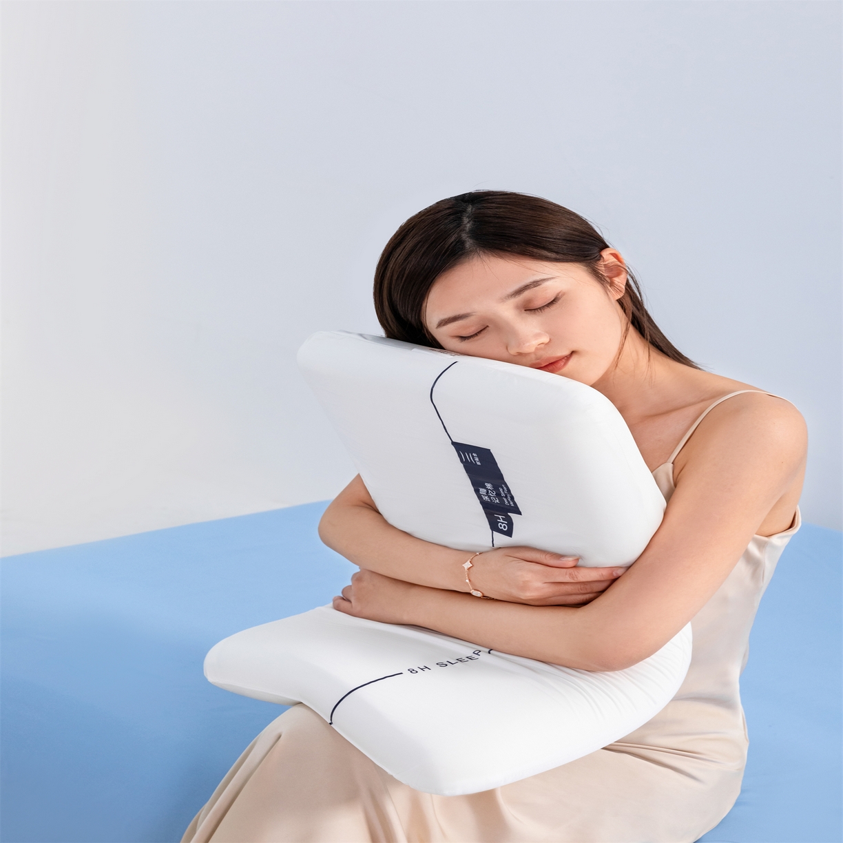 91家纺网 家纺一手货源 找家纺 （总）金牛枕芯 2026新款切割升级款40D厂家直供单色零压力记忆枕深睡眠慢回弹记忆枕枕头枕芯