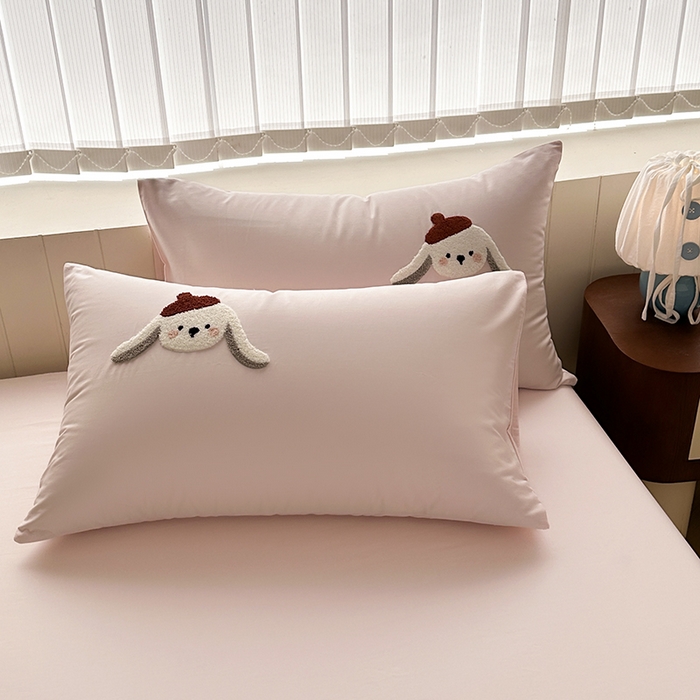 91家纺网 家纺一手货源 找家纺 （总）卡诗兰 2025新款100支全棉磨毛毛巾绣床笠三件套