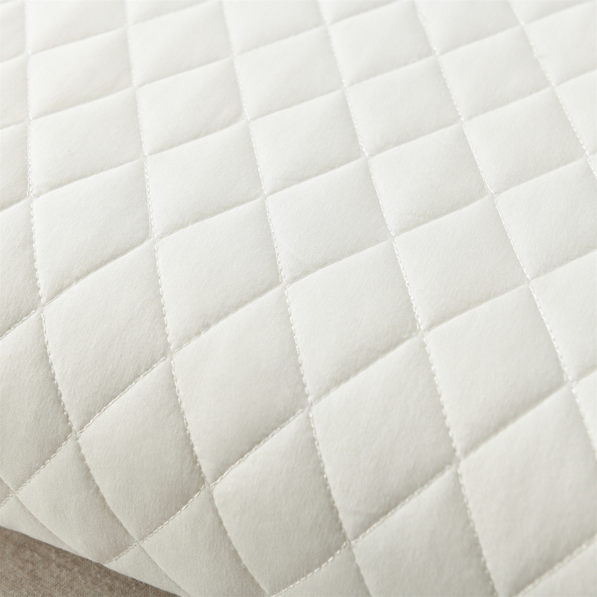 91家纺网 家纺一手货源 找家纺 （总）小猫派 2025新款防口水防头油乳胶绣花枕套款