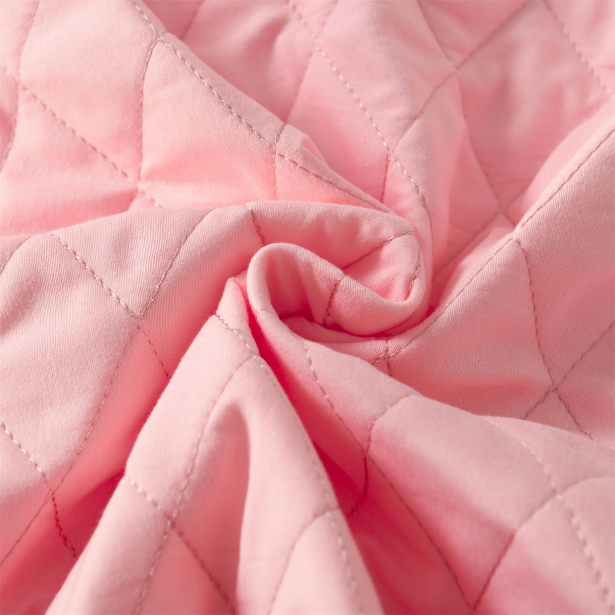 91家纺网 家纺一手货源 找家纺 小猫派 2025新款防口水防头油常规绣花枕套款 粉色企鹅