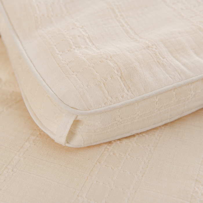 91家纺网 家纺一手货源 找家纺 （总）曼尼家纺 2025新款全棉李官奇双层纱80%含量大豆被被子被芯