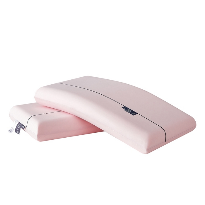 91家纺网 家纺一手货源 找家纺 云熙枕业 2025新款云朵慢回弹深睡记忆枕  枕头枕芯 枕芯粉色