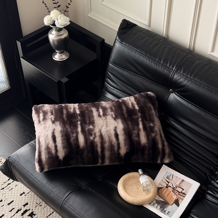 91家纺网 家纺一手货源 找家纺 九花鹿 2025新款水貂绒皮草绒保暖单人双人单品枕套单件枕套 艾莉