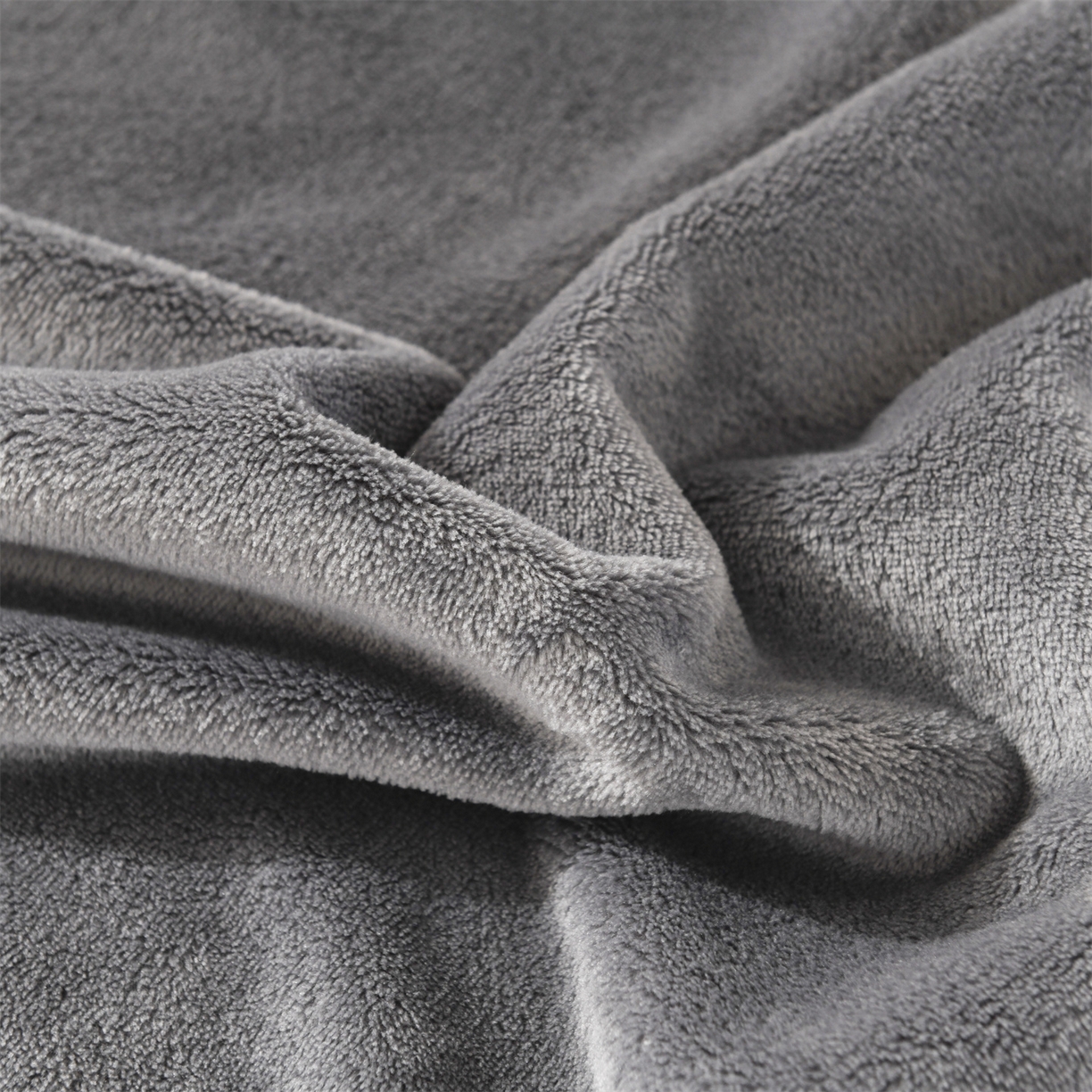 91家纺网 家纺一手货源 找家纺 恋绒家纺 2025新款双面绒多功能休闲毛毯盖毯毯子 深灰