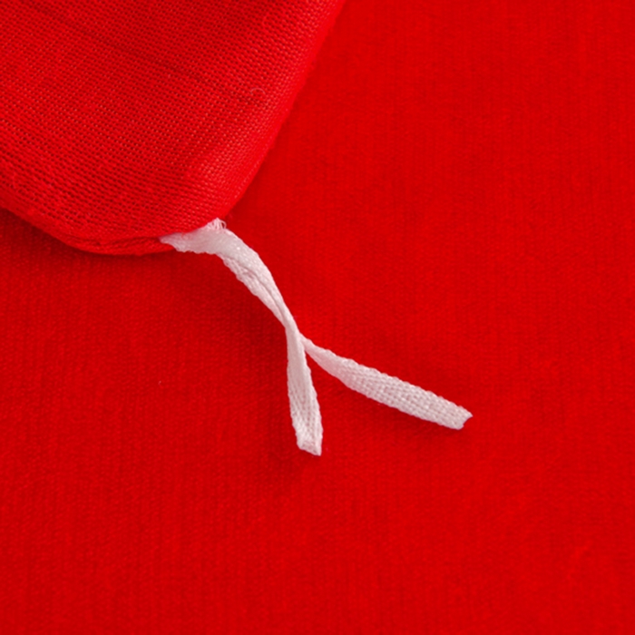 91家纺网 家纺一手货源 找家纺 居尚家纺 2025新款AB款加厚纯色牛奶绒绣花四件套大红色