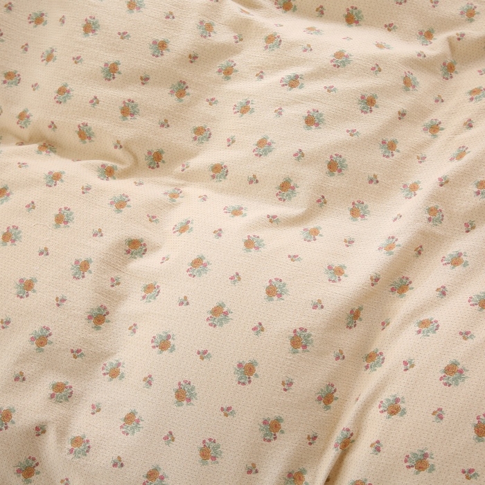 91家纺网 家纺一手货源 找家纺 曲之慕 2026新款韩版双层纱蕾丝花边床裙款四件套 花海