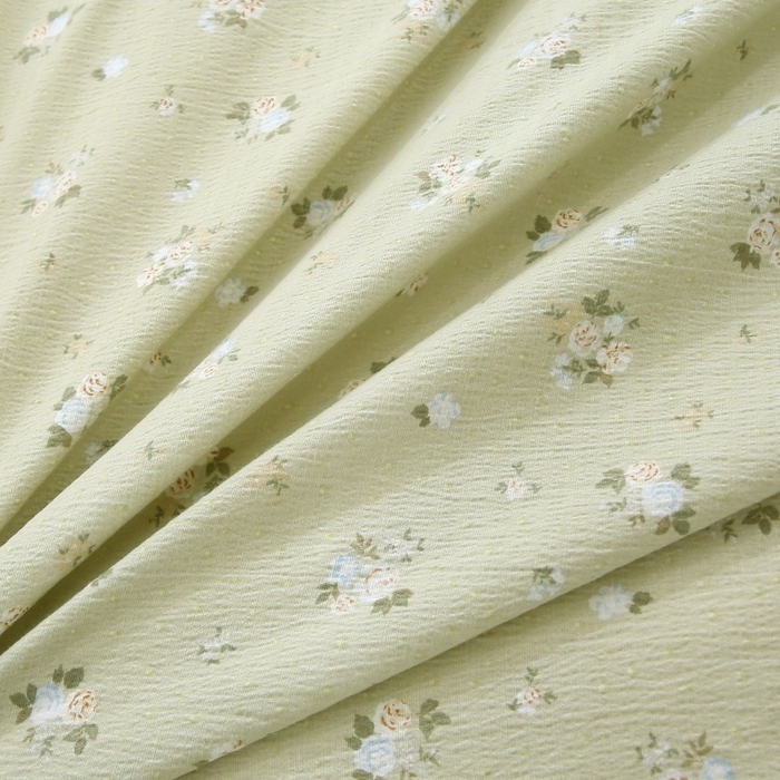 91家纺网 家纺一手货源 找家纺 曲之慕 2026新款韩版双层纱蕾丝花边床裙款四件套 落日暮年-绿