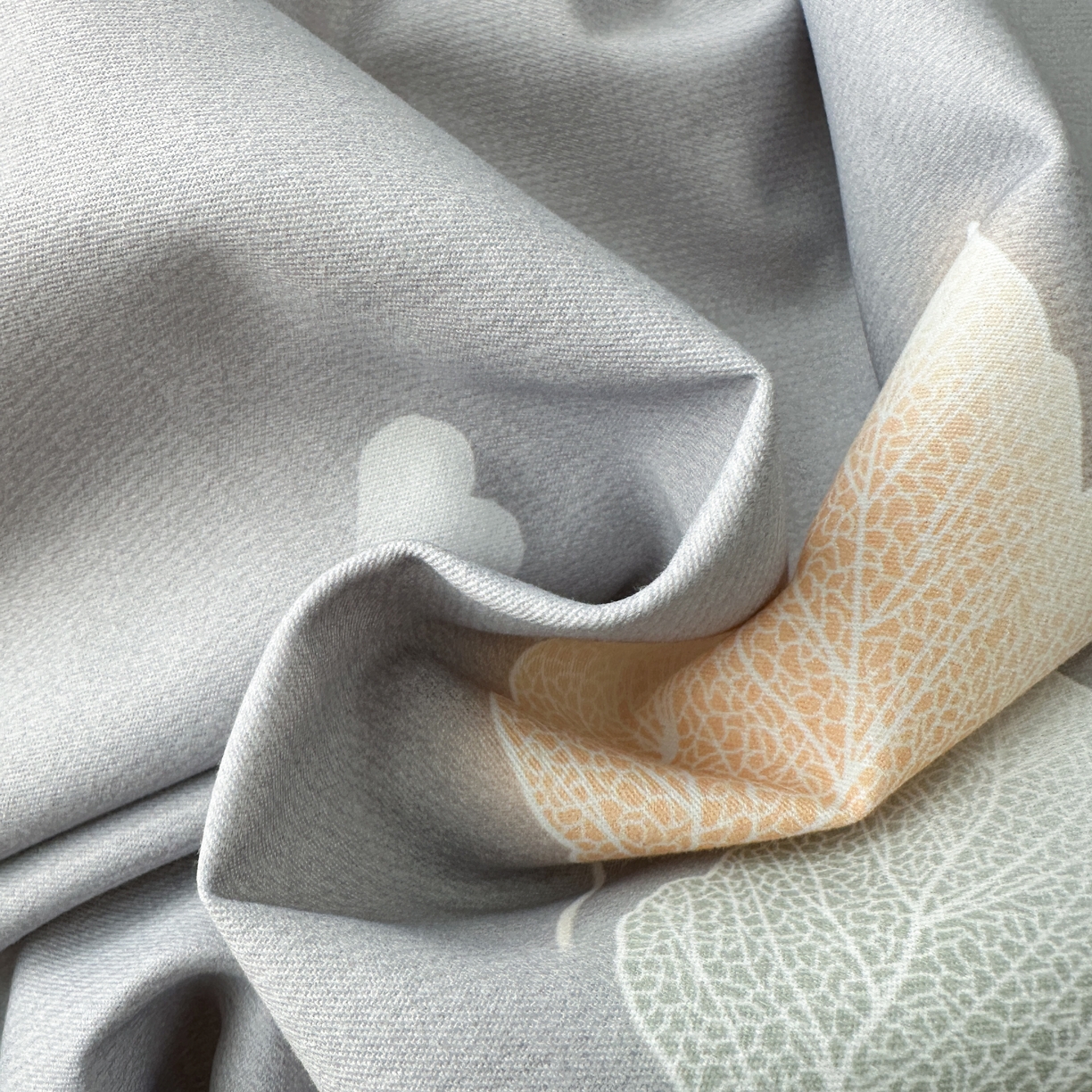 91家纺网 家纺一手货源 找家纺 幸嘉轩 2025新款全棉纯棉喷气加厚磨毛四件套-系列五茱丽叶灰