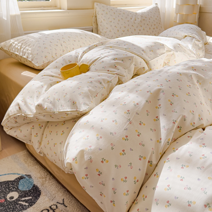 91家纺网 家纺一手货源 找家纺 （总）感遇家纺 2026新款全棉纯棉印花13372四件套