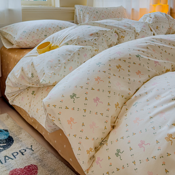 91家纺网 家纺一手货源 找家纺 （总）感遇家纺 2026新款全棉纯棉印花13372四件套