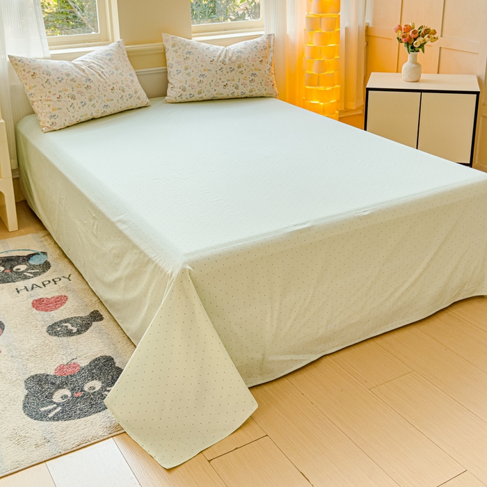 91家纺网 家纺一手货源 找家纺 感遇家纺 2026新款全棉纯棉印花13372四件套 蜡笔汽车