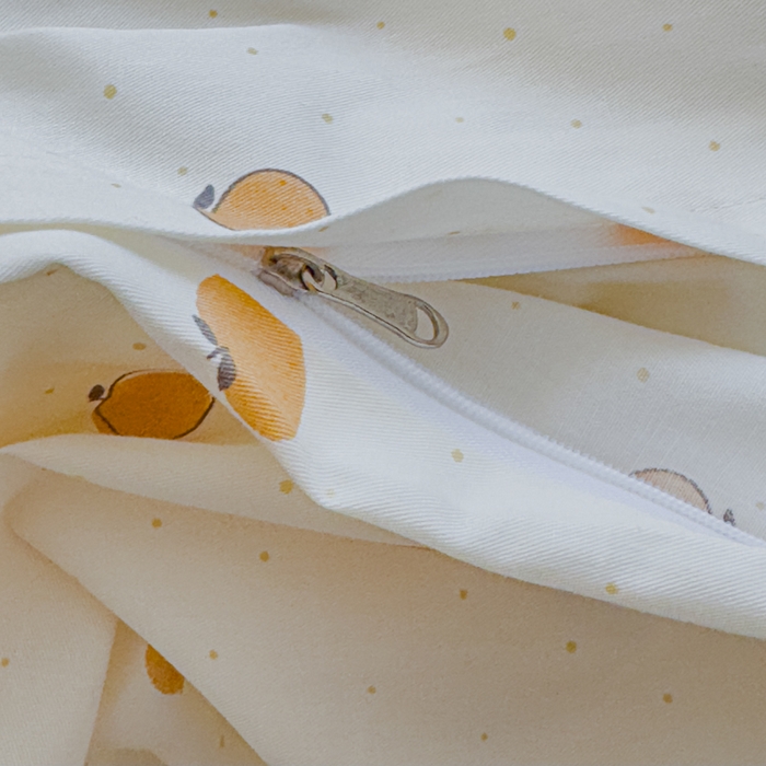 91家纺网 家纺一手货源 找家纺 感遇家纺 2026新款全棉纯棉印花13372四件套 年年有橙