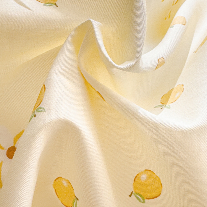 91家纺网 家纺一手货源 找家纺 感遇家纺 2026新款全棉纯棉印花13372四件套 柠檬蜜语