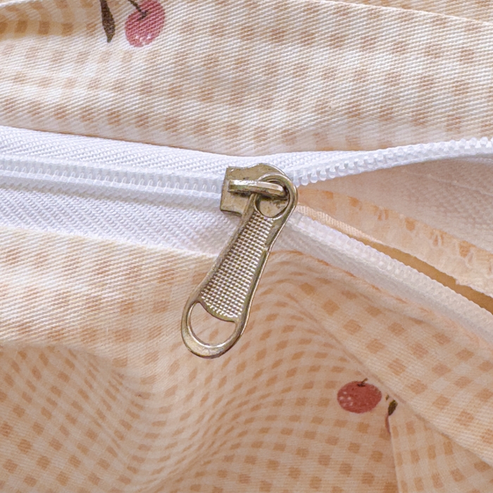 91家纺网 家纺一手货源 找家纺 感遇家纺 2026新款全棉纯棉印花13372四件套 樱桃之夏