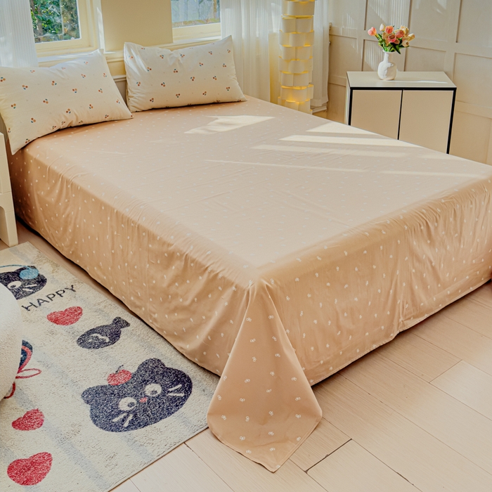 91家纺网 家纺一手货源 找家纺 感遇家纺 2026新款全棉纯棉印花13372四件套 长安荔枝-米