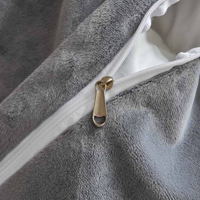 91家纺网 家纺一手货源 找家纺 （总）禧澜庭 2025新款A类婴儿绒纯色德芙绒宝宝绒牛奶绒法莱绒四件套-被套黑标款