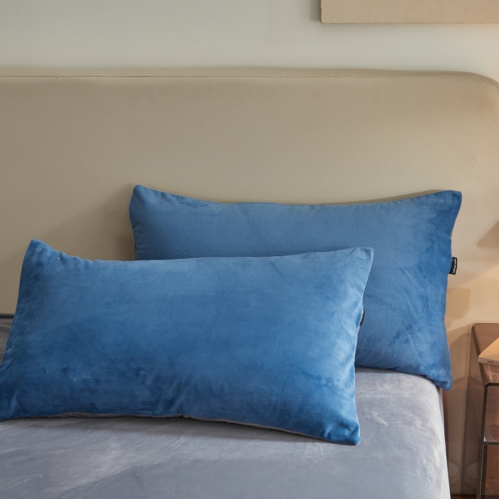 91家纺网 家纺一手货源 找家纺 （总）禧澜庭 2025新款A类婴儿绒纯色德芙绒宝宝绒牛奶绒法莱绒四件套-被套黑标款