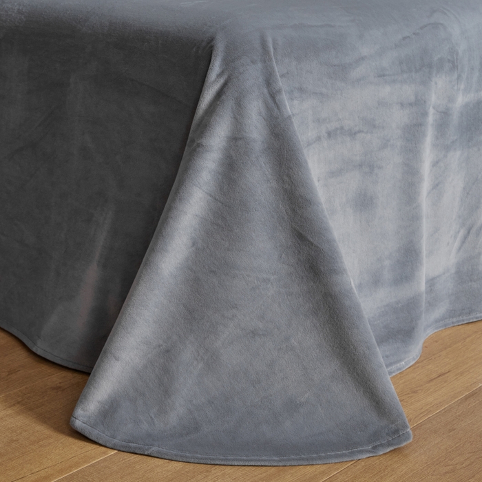 91家纺网 家纺一手货源 找家纺 （总）禧澜庭 2025新款A类婴儿绒纯色德芙绒宝宝绒牛奶绒法莱绒四件套-被套黑标款