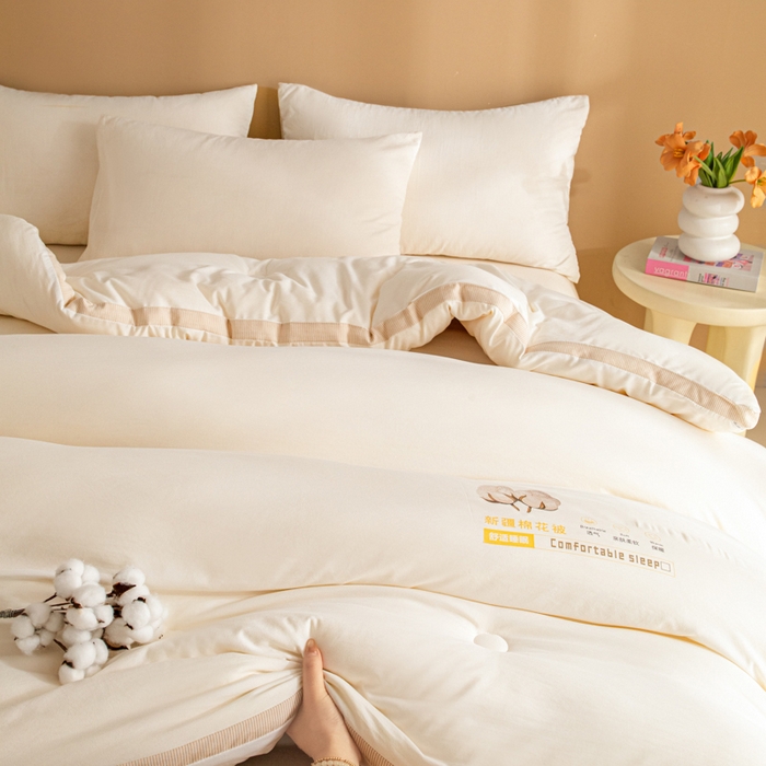 91家纺网 家纺一手货源 找家纺 （总）爱彼家纺 2025冬季新款A类100%新疆棉花被棉絮春秋被冬被被子被芯