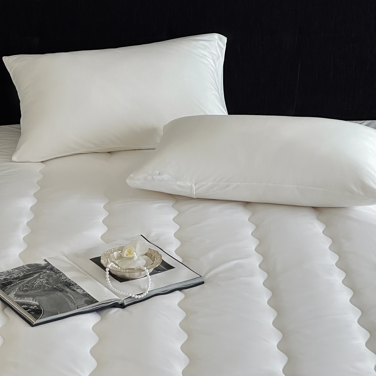 91家纺网 家纺一手货源 找家纺 【澳洲进口】傲蕾睡梦森林全澳毛三防床褥垫羊毛床垫绵羊毛垫子100%羊毛顶垫