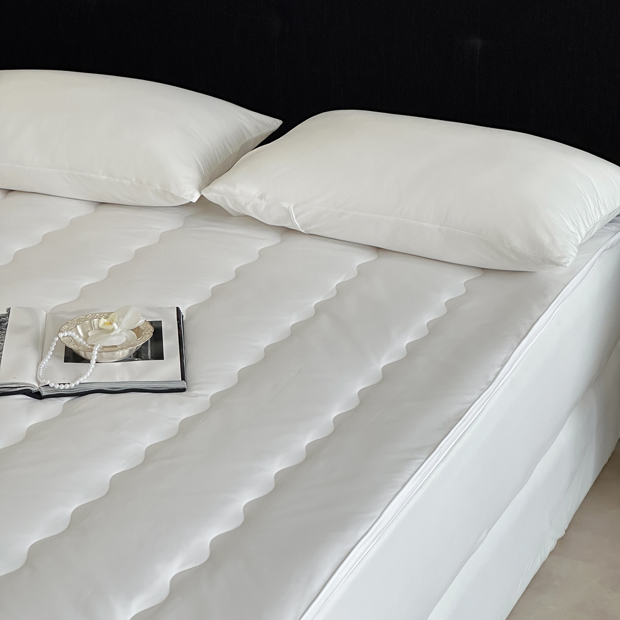 91家纺网 家纺一手货源 找家纺 【澳洲进口】傲蕾睡梦森林全澳毛三防床褥垫羊毛床垫绵羊毛垫子100%羊毛顶垫